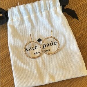 Kate Spade Gold Hoop Earrings